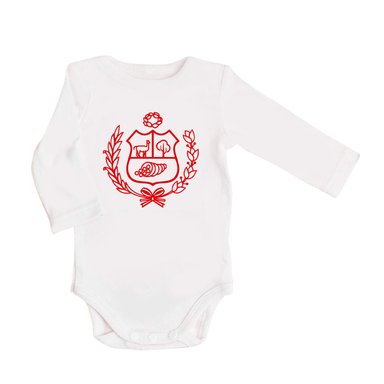 BODY LARGO ALGODÓN PIMA UNISEX MODO TEDDY BLANCO PERÚ BEBÉ