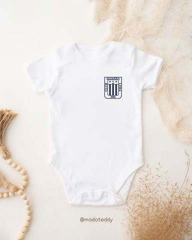 BODY UNISEX MODO TEDDY BLANCO CLUB ALIANZA LIMA