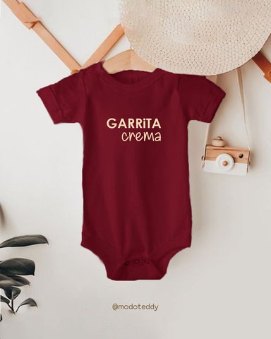 BODY UNISEX MODO TEDDY CREMA UNIVERSITARIO GARRITA