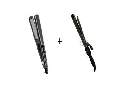 PLANCHA CABELLO LIZZE PROFESIONAL EXTREME 250ºC + RISADOR CABELLO PROFESIONAL 25MM EXTREME 230ºC