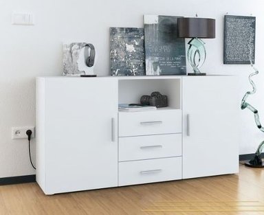 MUEBLES STARHOME - CENTRO DE ENTRETENIMIENTO BOLD -BLANCO | BLANCO - 1