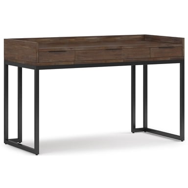ESCRITORIO STARHOME GRECIA 120 CM X 50 CM - ESTILO INDUSTRIAL -MARRÓN - 1