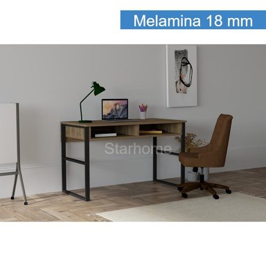 ESCRITORIO STARHOME ESTILO INDUSTRIAL NOVEL ROBLE