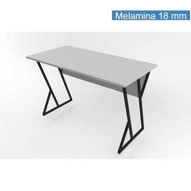 ESCRITORIO STARHOME ESTILO INDUSTRIAL CABA BLANCO