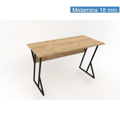 ESCRITORIO STARHOME ESTILO INDUSTRIAL CABA BEIGE