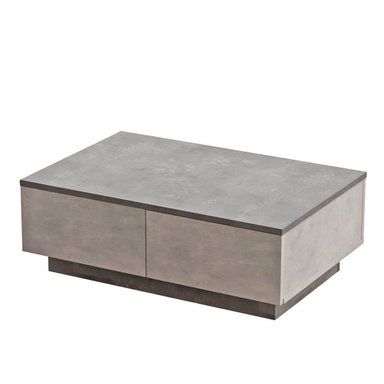 MESA DE CENTRO STARHOME CONTINENTAL MELAMINA GRIS