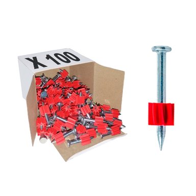 HUNTER CLAVOS PARA PISTOLA DE FIJACIÓN 100 UNIDADES