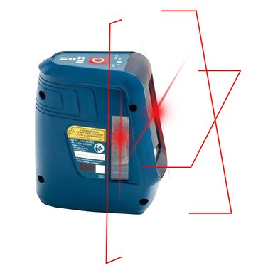 NIVEL LÁSER BOSCH NIVELOX 3 LINEAS 15 METROS - 2