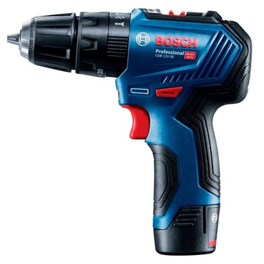 SET DE HERRAMIENTAS BOSCH TALADRO PERCUTOR 3/8' GSB 12V-30 BRUSHLESS + MALETÍN - 5