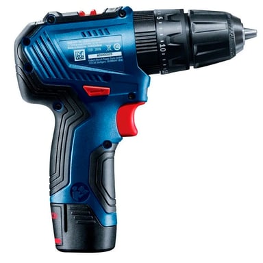 SET DE HERRAMIENTAS BOSCH TALADRO PERCUTOR 3/8' GSB 12V-30 BRUSHLESS + MALETÍN - 6