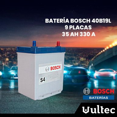 BATERÍA BOSCH 9 PLACAS 40B19L (S4 35DA) 35 AH 330 A - 3