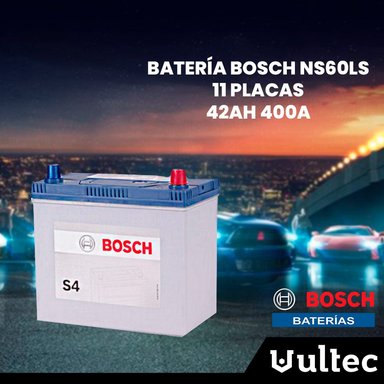 BATERÍA BOSCH 11 PLACAS 46B24LS (NS60LS) 42 AH 400 A - 2