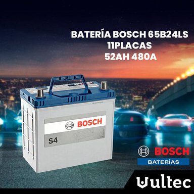 BATERÍA BOSCH 11 PLACAS 65B24LS 52 AH 480 A - 2