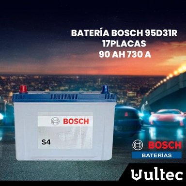 BATERÍA BOSCH 17 PLACAS 95D31R (NX120-7) 90 AH 730 A - 3