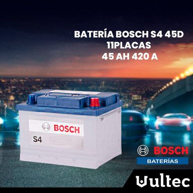 BATERÍA BOSCH 11 PLACAS S4 45D (54519) 45 AH 420 A - 2