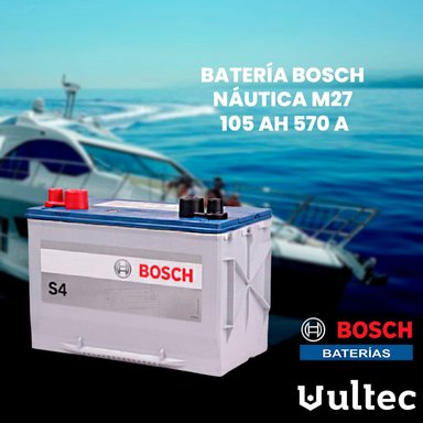 BATERÍA BOSCH M27 NÁUTICA 105 AH 570 A - 2