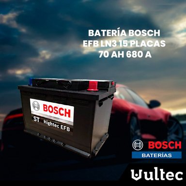 BATERÍA BOSCH 15 PLACAS EFB LN3 70 AH 680 A - 3