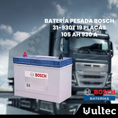 BATERÍA BOSCH 19 PLACAS 31-930T PESADA 105 AH 930 A - 2