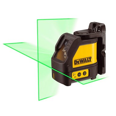 NIVEL LÁSER DE LINEAS VERDES 20 METROS DEWALT DW088CG