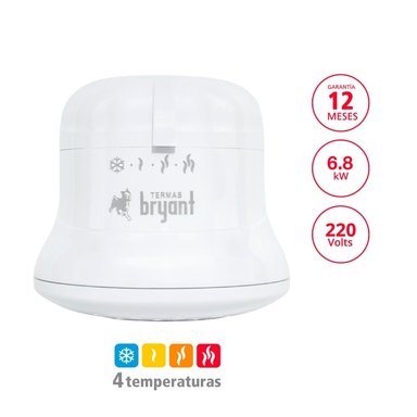 DUCHA ELÉCTRICA BRYANT 5,5 KW MAXI LINEA - 2