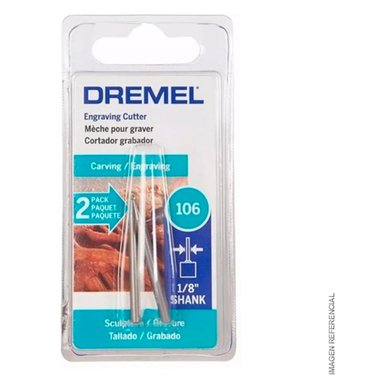 FRESA DE GRABADO REDONDA 1/16" DREMEL 106