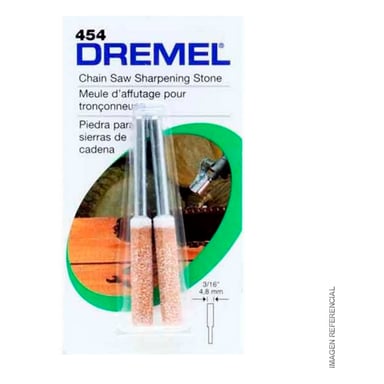 PIEDRA AFILADORA 3/16" P/SIERRA CADENA DREMEL 454 - 1