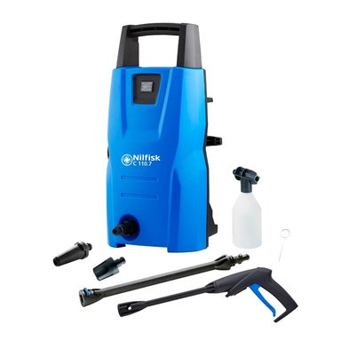 HIDROLAVADORA NILFISK 1300W 100 BAR C100.7-5 LANZA MANGUERA