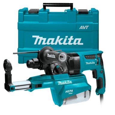 MARTILLO PERFORADOR MAKITA RECOLECTOR POLVO PLUS AVT 800 WATTS