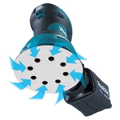 LIJADORA ROTO ORBITAL 5 MAKITA BO5030 300W 12.000 OPM - 3