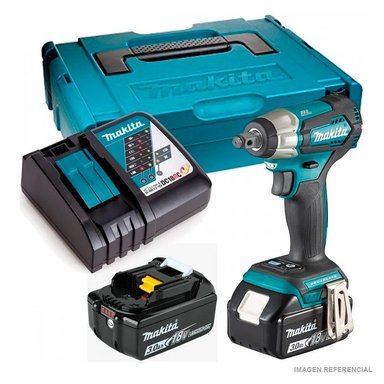 LLAVE IMPACTO MAKITA DTW181RFJ 18 V 1/2' 210 NM BL XPT 2 X 3.0 AH