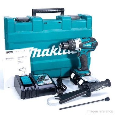 TALADRO PERCUTOR MAKITA DHP458 18V LXT 91NM PROFESIONAL