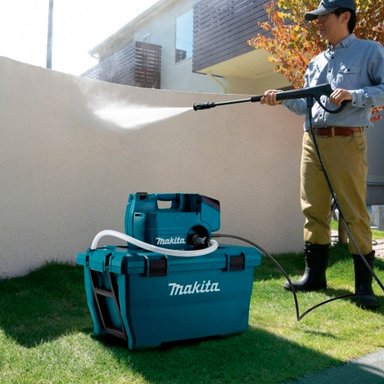 HIDROLAVADORA INALÁMBRICA MAKITA DHW080ZK 18VX2 80 BAR (BARETOOL) - 4