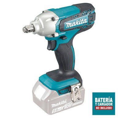 LLAVE IMPACTO MAKITA DTW190Z 18 V 1/2' 190 NM LXT SIN BATERÍA NI CARG