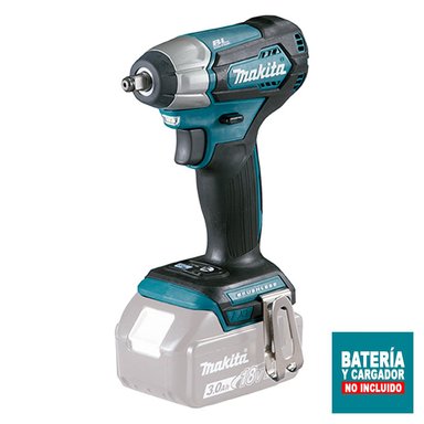 LLAVE IMPACTO MAKITA DTW181Z 18 V 1/2' 210 NM BL XPT SIN BATERÍA