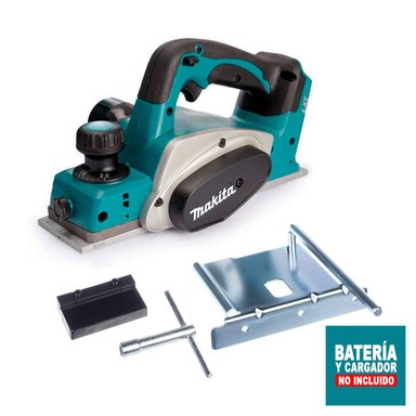 CEPILLO MAKITA 18V 82 MM 2.0 MM 14,000 RPM SIN BAT NI CARG - 1