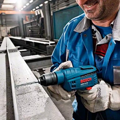 TALADRO BOSCH ROTACION GBM 10 RE 600 WATTS METAL 2600 RPM - 3