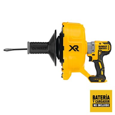 DESTAPADOR DE CAÑERIAS DEWALT 20V CABLE 35' SIN BAT NI CARG