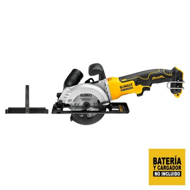 SIERRA CIRCULAR DEWALT 4-1/2' 20V MAX SIN BAT NI CARGADOR