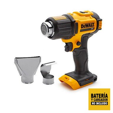 PISTOLA CALOR DEWALT 20V MAX SIN BAT NI CARGADOR
