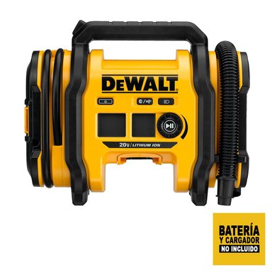 INFLADOR DE AIRE CON CABLE/INALÁMBRICO DEWALT 20VMAX SIN BAT