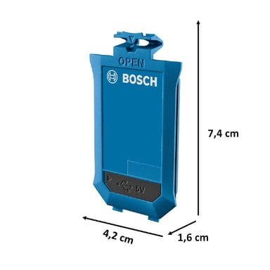 BATERÍA LI-ION BOSCH BA 3.7V 1.0AH PARA GLM 50-27 - 4