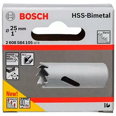 SIERRA COPA COBALTADA BOSCH BIMETAL 25MM (1') - 2