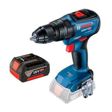 SET DE HERRAMIENTAS BOSCH TALADRO PERCUTOR GSB 18V-50 + 1 BATERÍA 5.0AH