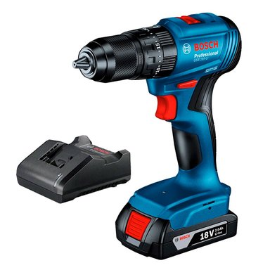 SET DE HERRAMIENTAS BOSCH TALADRO PERCUTOR GSB 185-LI BRUSHLESS + 1 BATERÍA 2AH 1 CARGADOR - 2