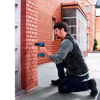 SET DE HERRAMIENTAS BOSCH TALADRO PERCUTOR GSB 185-LI BRUSHLESS + 1 BATERÍA 2AH 1 CARGADOR - 4
