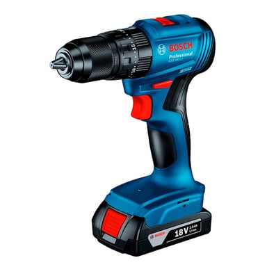 SET DE HERRAMIENTAS BOSCH TALADRO PERCUTOR GSB 185-LI 18V + BATERÍA + ESMERIL GWS 700 - 2