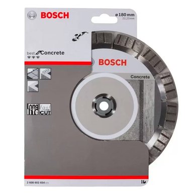 DISCO 1 PIEZA BOSCH DIAMANTE BEST HORMIGON DURO Y ARMADO 7'