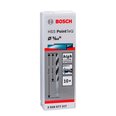 BOSCH BROCA METAL HSS POINTTEQ CJAX10 5/64'