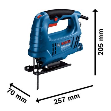 SIERRA CALADORA BOSCH GST 680 20 MM 500W - 4