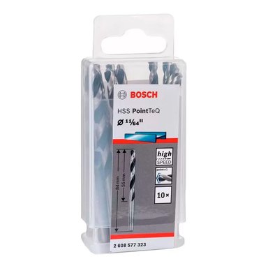 BROCA METAL HSS BOSCH POINTTEQ CJAX10 11/64' - 1